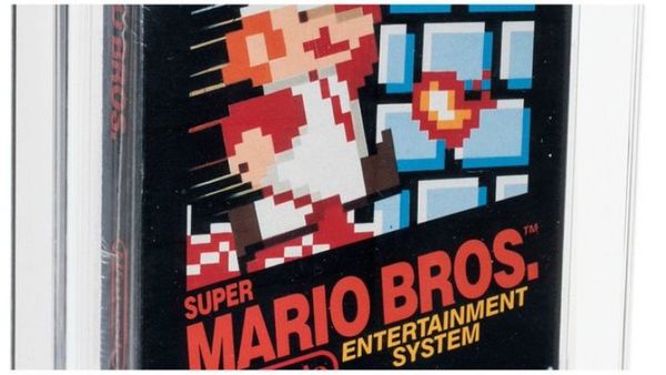 Subastan cartucho de Mario Bros. de 1986 por $660.000
