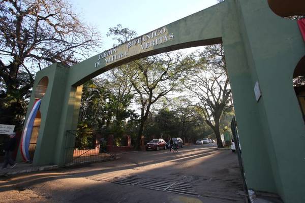 Tratarán de reforzar con más guardias el Jardín Botánico - Megacadena — Últimas Noticias de Paraguay