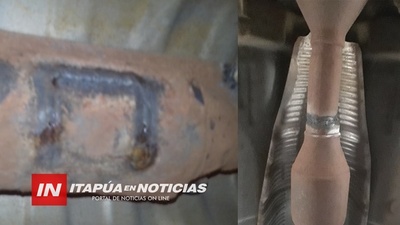 ENVIARON A LAVAR SUS VEHÍCULOS Y HURTARON SUS CATALIZADORES.