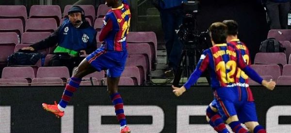 El Barcelona derrotó (1-0) al Valladolid y se pone a un punto del líder