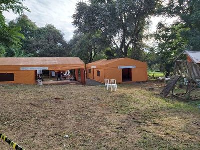 Habilitan refugio para familiares de internados por covid en CDE   - ABC en el Este - ABC Color