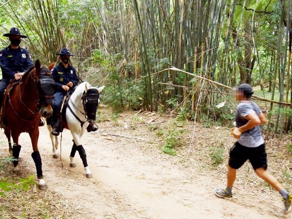 Nula vigilancia del inseguro  Jardín Botánico en  zona roja de Asunción