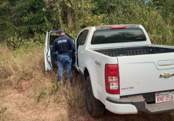 Recuperan camioneta robada de una Prefeitura en Bella Vista tras persecución