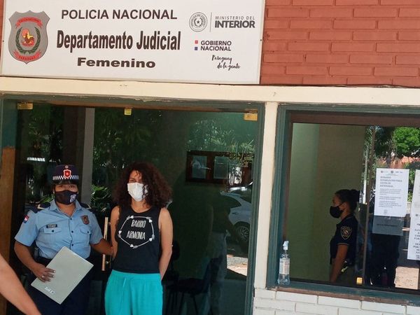 Estudiante detenida por quema de la ANR amenaza con huelga de hambre