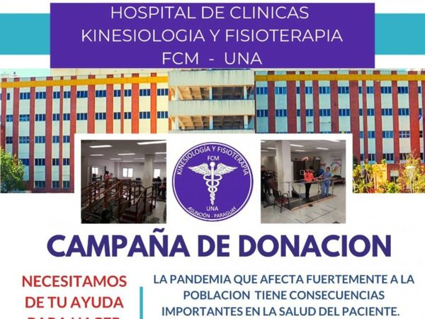 Piden donaciones para un gimnasio de rehabilitación para pacientes COVID