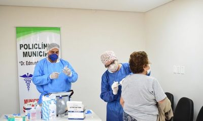 Vacunas contra la neumonía disponibles en Policlínico Municipal de San Lorenzo