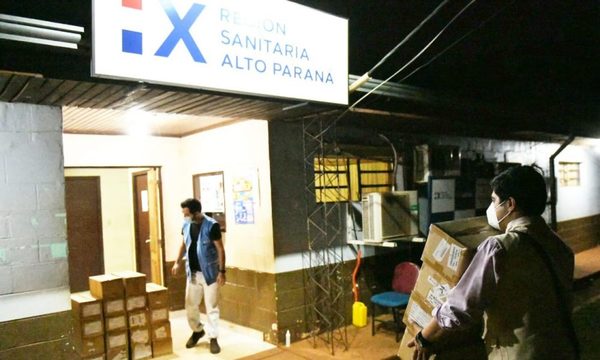 Itaipú entrega 28.500 hisopos para pruebas Covid en Alto Paraná