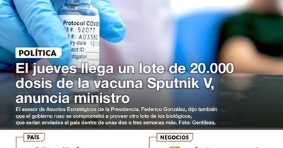 La Nación / LN PM: Las noticias más relevantes de la siesta del 6 de abril