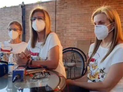 Hijas de Óscar Denis entregan evidencias en la fiscalía - Judiciales.net