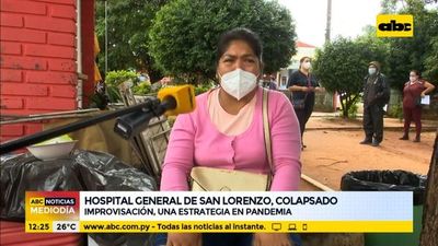 Hospital Calle’i de San Lorenzo, colapsado - ABC Noticias - ABC Color