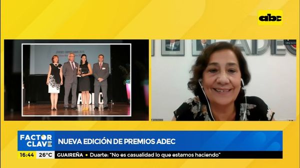 Nueva edición de premios ADEC - Factor Clave - ABC Color