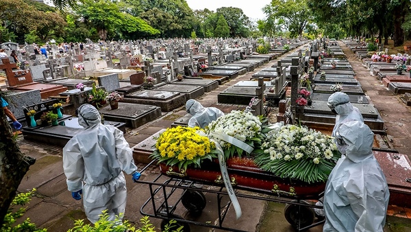 Brasil superó la barrera de las 4.000 muertes por coronavirus en un solo día - Megacadena — Últimas Noticias de Paraguay