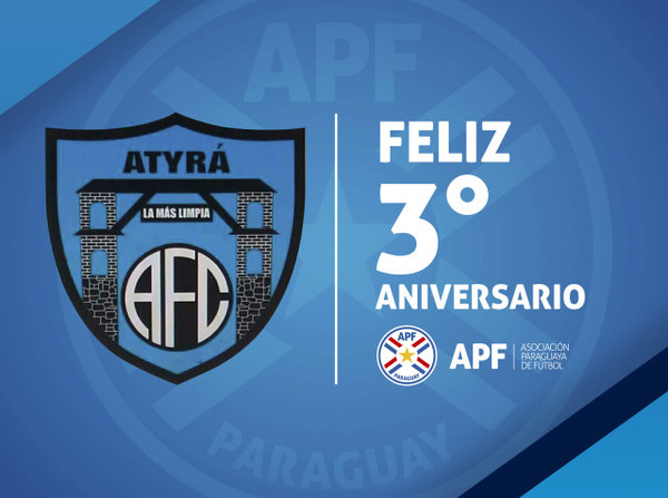 Atyrá FC celebra su tercer aniversario - APF