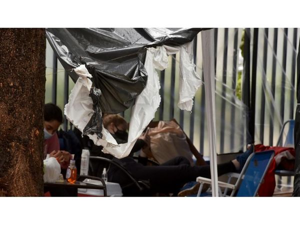Temporal agrava la situación de los refugios en hospitales