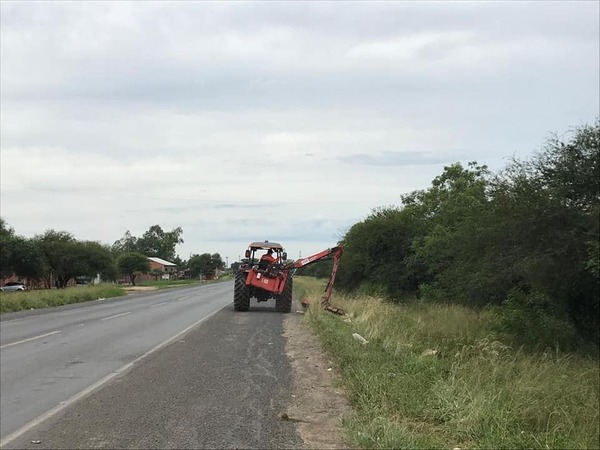 Iniciaron trabajos preliminares en la ruta Remanso - Puerto Falcón | .::Agencia IP::.