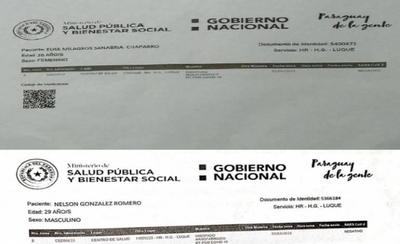 Diario HOY | Pareja que presentó test falsos se expone hasta 10 años de prisión
