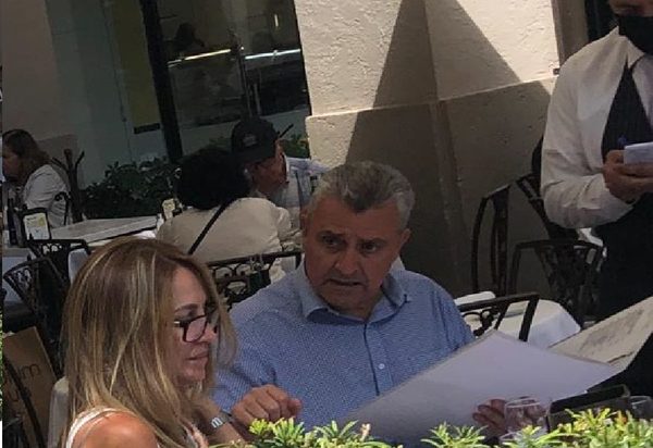 Villamayor disfruta en Miami, lejos de los escraches y la crisis sanitaria