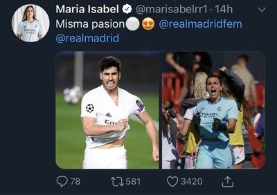 Portera del Real borra tuit tras recibir insultos machistas - Fútbol - ABC Color