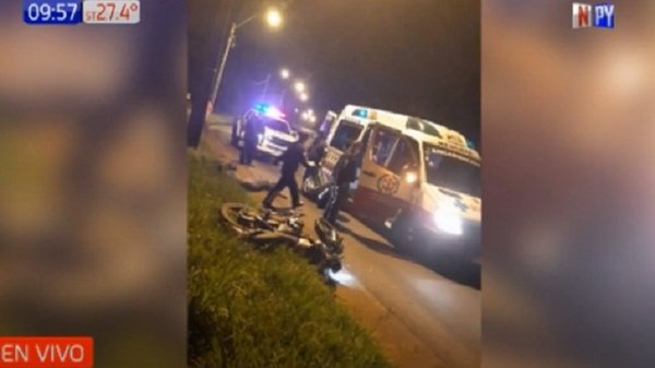 Motociclista fallece tras impactar contra una columna | Noticias Paraguay