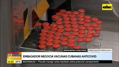 Embajador negocia vacunas Cubanas anti Covid - ABC Noticias Mediodía - ABC Color