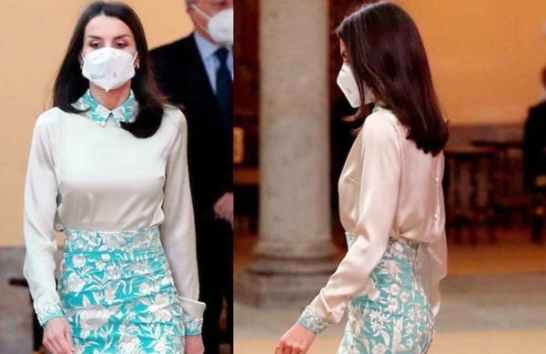 Polémica por falda de la reina Letizia de España - Mundo - ABC Color
