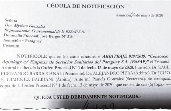 Consorcio chileno quiere cobrar US$ 12 millones, pero no se deja investigar - Nacionales - ABC Color