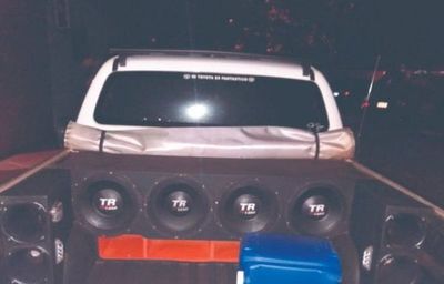 Detenido por escuchar música a todo volumen y disparar al aire