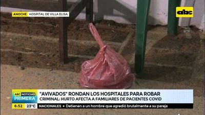 “Avivados” rondan los hospitales para robar - ABC Noticias Primera - ABC Color