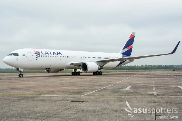 LATAM Airlines reintroducirá el 767-300ER en sus vuelos a Asunción | OnLivePy