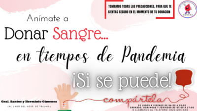 Diario HOY | Casa del Donante con las puertas abiertas para la colecta de sangre