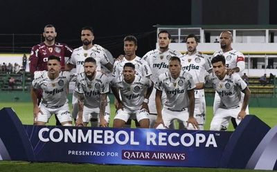 El Palmeiras de Gustavo Gómez saca ventaja en la Recopa