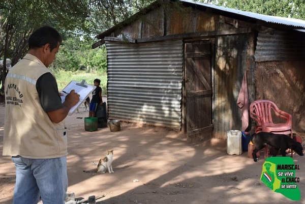 Realizan relevamiento de datos de 130 familias para construcción de viviendas en Jotoicha