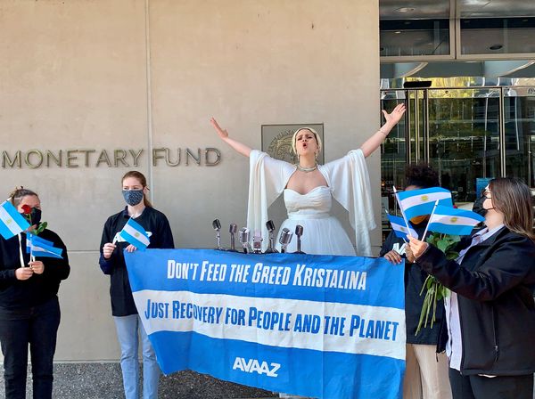 Una "Evita" reclama al FMI un alivio de deuda para Argentina y otros países - MarketData