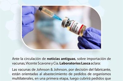 Lasca ve difícil vacunas para sector privado este año