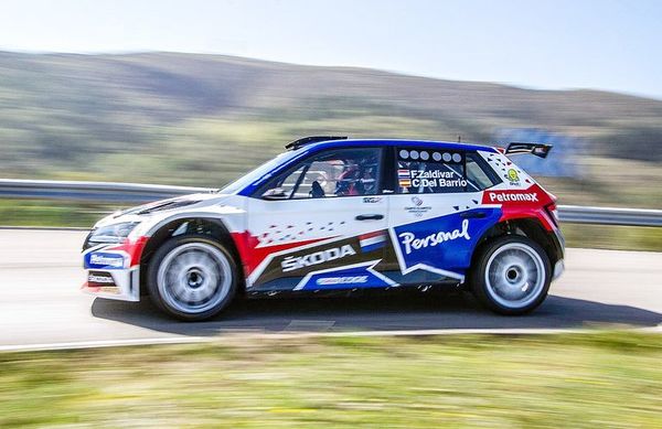 Se inicia el Rally de Sierra Morena para “Fau” Zaldívar y Del Barrio - Automovilismo - ABC Color