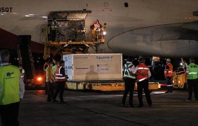 Un lote más de vacunas Sputnik V con 20 mil dosis ya se encuentran en el país
