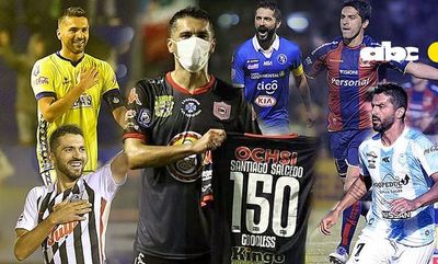 Santiago Salcedo, el máximo goleador del fútbol paraguayo que debuta en la Intermedia - Fútbol de Intermedia - ABC Color