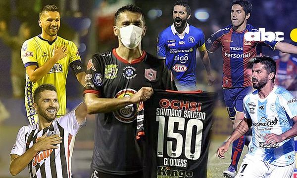 Santiago Salcedo, el máximo goleador del fútbol paraguayo que debuta en la Intermedia - Fútbol de Intermedia - ABC Color