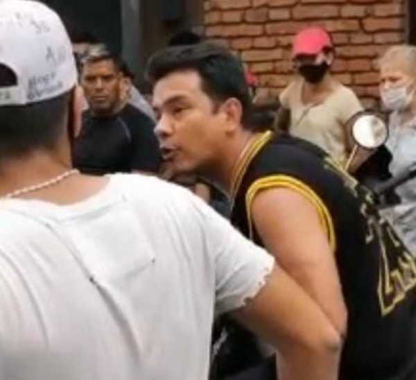 Instruyen sumario y sin goce de sueldo a dirigente liberal que golpeó a policía