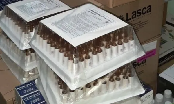 Lasca realizó primera entrega de atracurio y midazolam de producción nacional