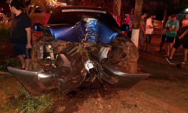 Aparatoso accidente deja lesionados en Santa Rita