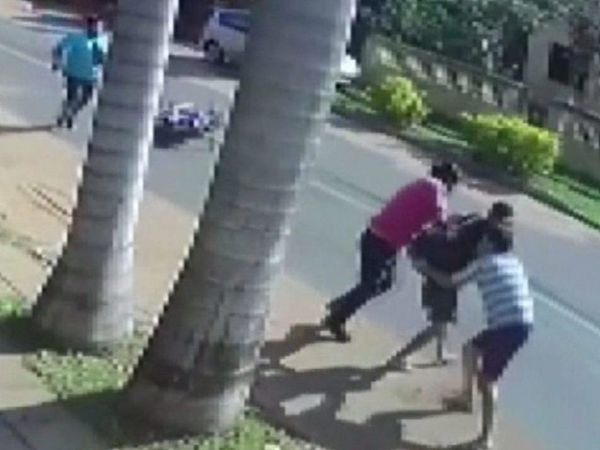 Joven arriesgó su vida por recuperar su mochila