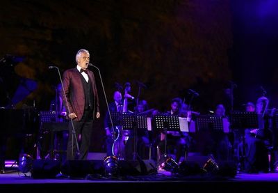 Andrea Bocelli ofrece un concierto inédito en ciudad antigua saudita - Música - ABC Color