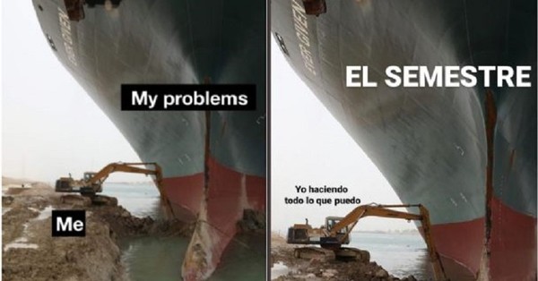 Operario de la excavadora que liberó el Ever Given del Canal de Suez y los memes en la web: “Estaba un poco molesto” - C9N