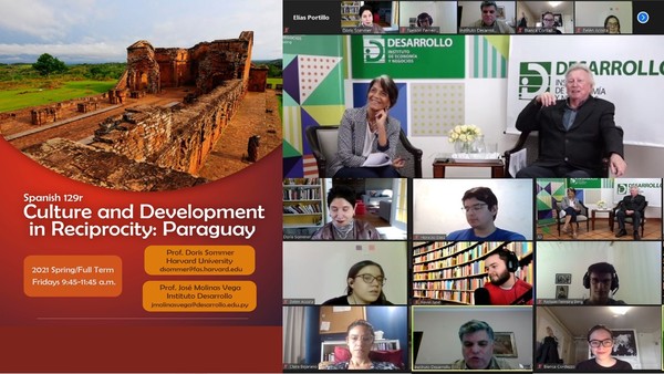 Realizan curso sobre cultura y desarrollo de Paraguay