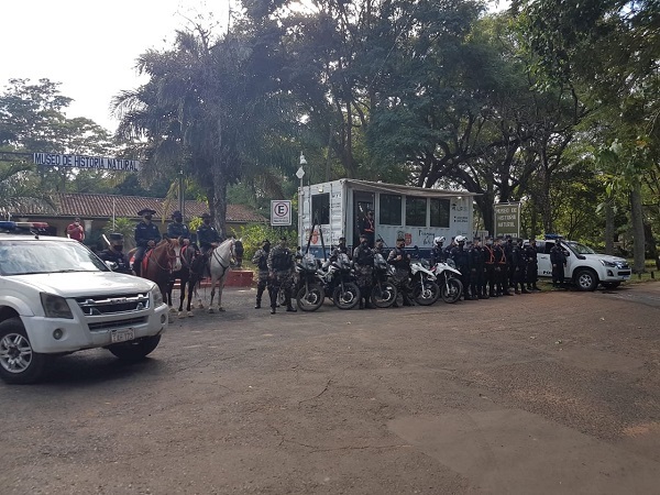 Habilitan comisaría móvil en el Jardín Botánico