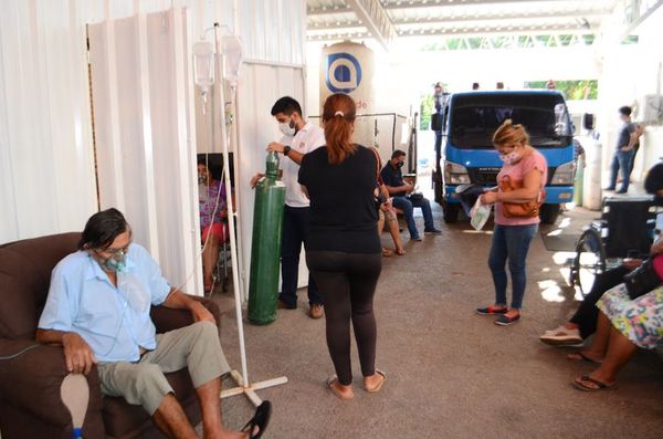 Sufrimiento de familias de pacientes con covid por falta de medicamentos y de terapias en Villa Elisa - Nacionales - ABC Color