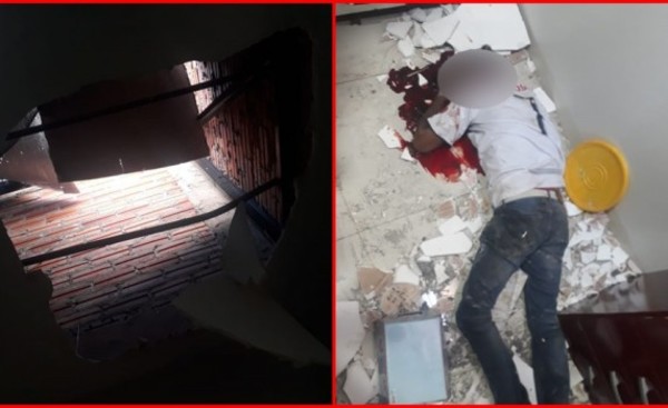 Brasileño muere tras caer del techo que reparaba en una vivienda