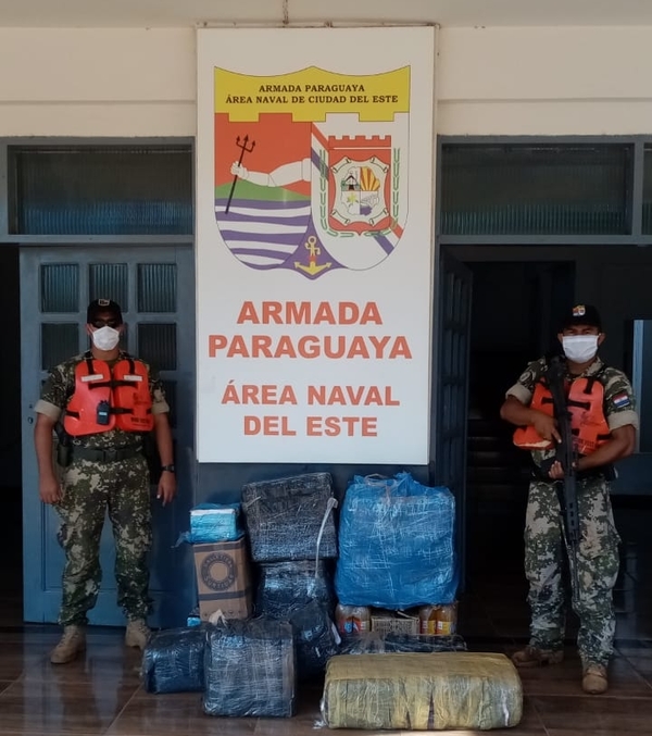 Incautan mercaderías argentinas a orillas del rio Paraná