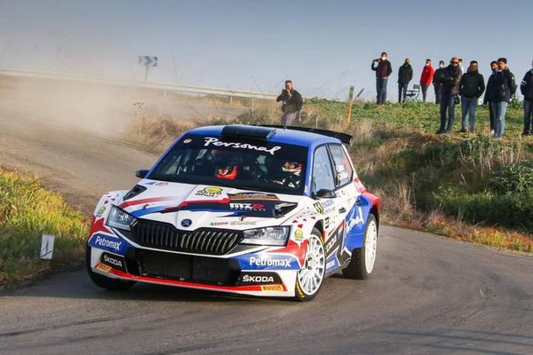 “Fau” Zaldívar cierra séptimo la etapa - Automovilismo - ABC Color